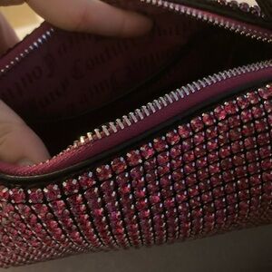 Pink Rhinestone Women's Bag
